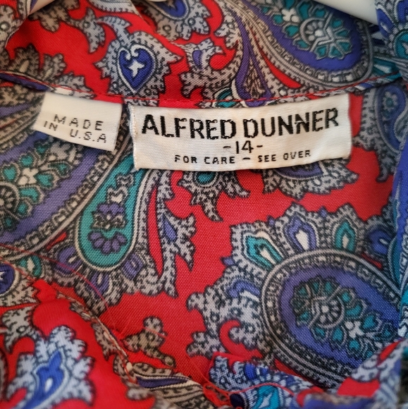 2 for 12$👈Vintage Alfred Dunner Blouse - Picture 6 of 9